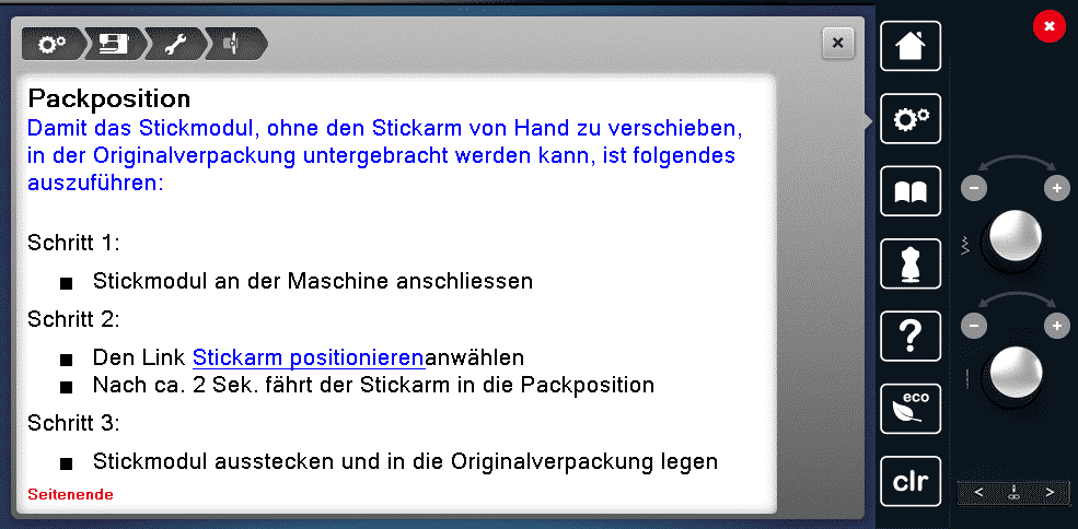 Bernina Stickmaschine Packposition (4)