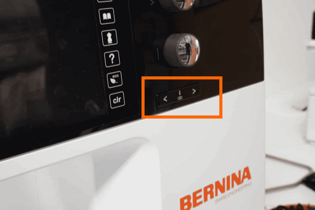 Bernina Display reagiert nicht