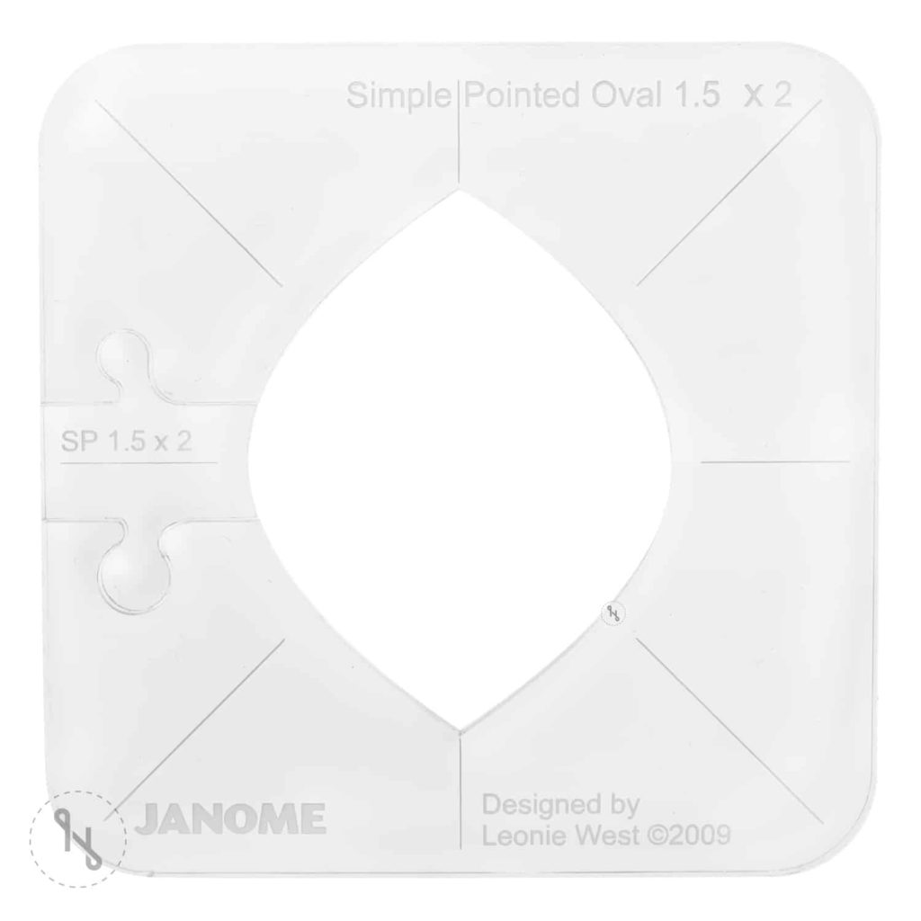 Janome Ruler Oval